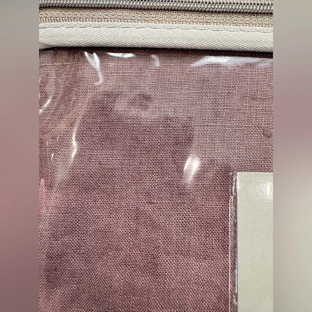 Moderne Noble Excellence Linen Pillow Shams - 2 standard and 2 king - dusty rose